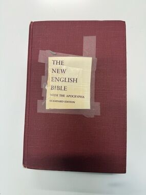 The New English Bible - Maroon Hardcover